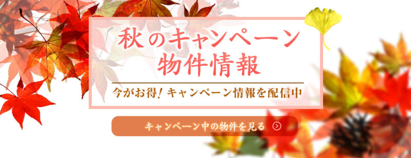 シティーマンスリー　秋のキャンペーン